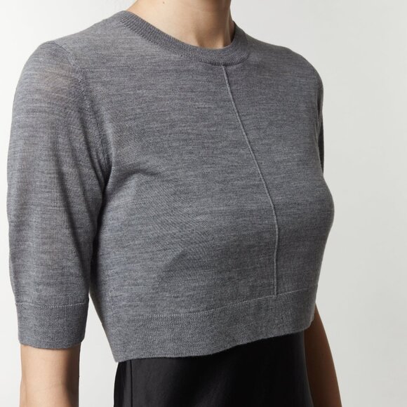 Saint Art Tops - Saint Art Norah Cropped Knit Top